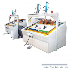 Small high frequency jigsaw panel frame machine