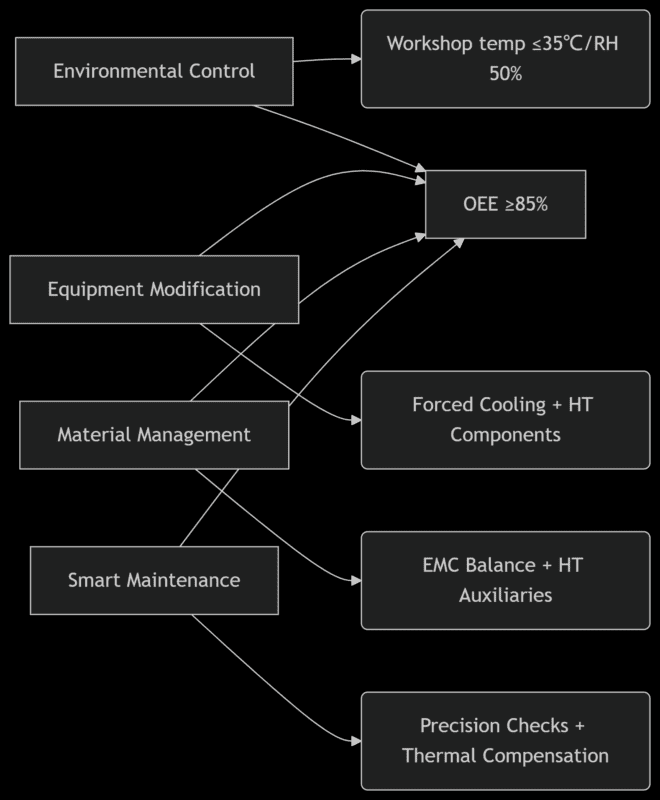 Core Logic Diagram for High Temperature Environment Protection