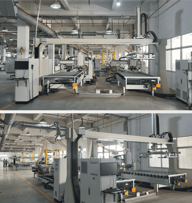 The Intelligent Woodworking Line from Leabon
