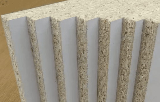 Particle board picture