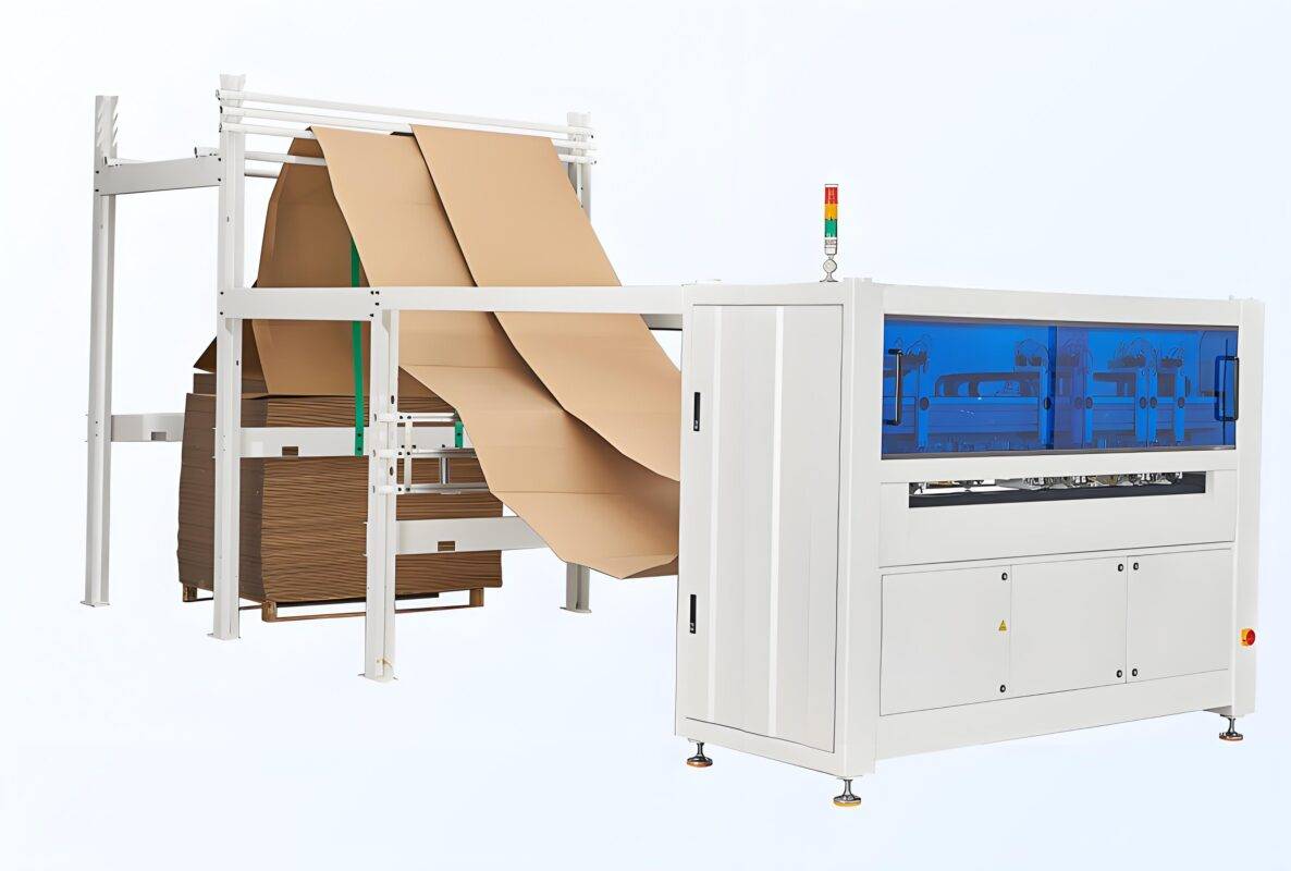 CNC Carton Cutting Machine Side Picture