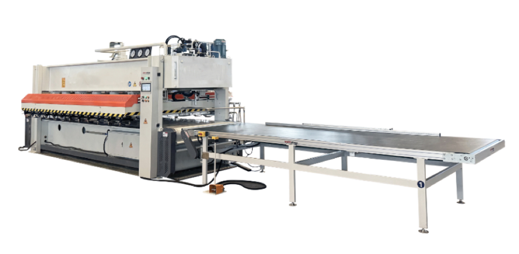 Thin plate hot press splicing machine