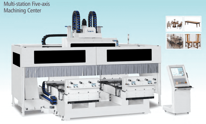 Multi-station Five-axis Machining Center