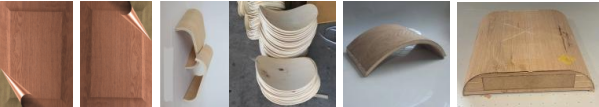 Processing product display