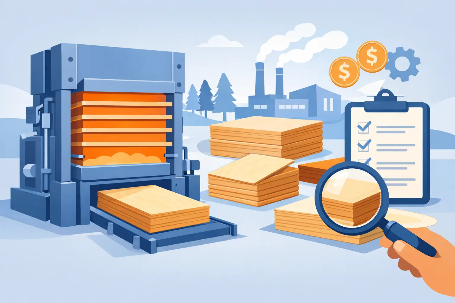Hot Press for Plywood Veneer Buying Factors