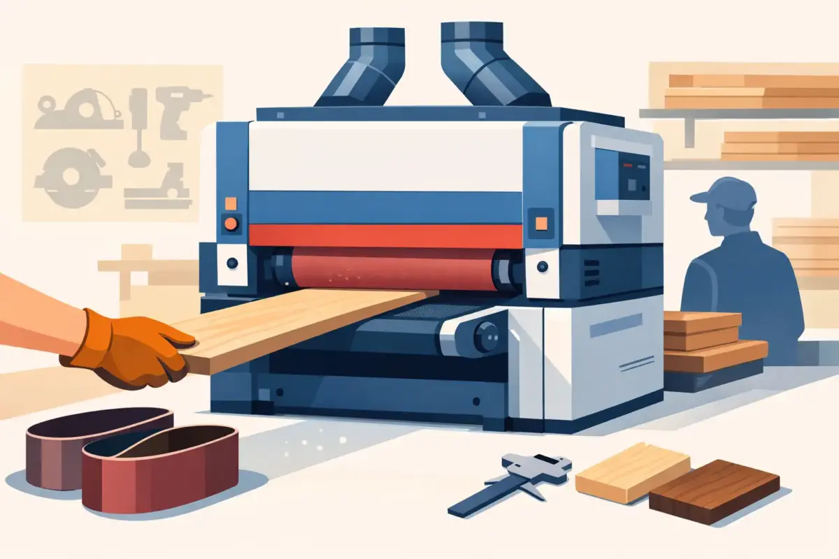 How to Choose a Wide Belt Sander for Wood