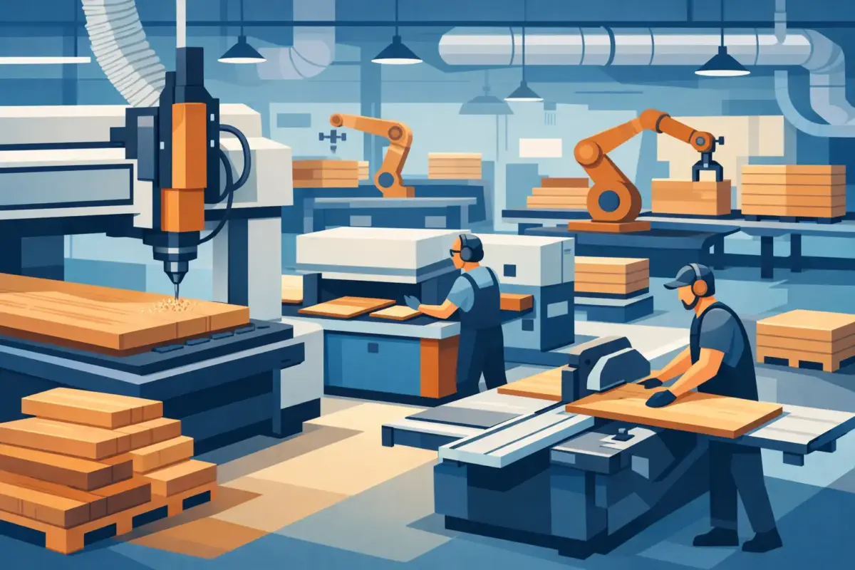 Woodworking Machinery for Higher Factory Output