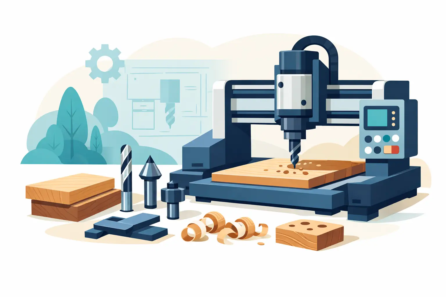 CNC Drilling Machine Guide for Woodworking