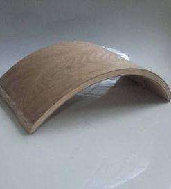 Curved veneer panel laminated on the PV-3000B special-shaped vacuum press